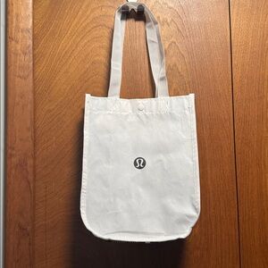 Lululemon White Tote Bag